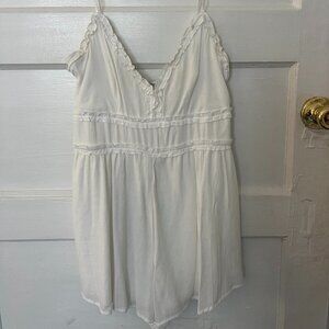 Mi Ami White Romper